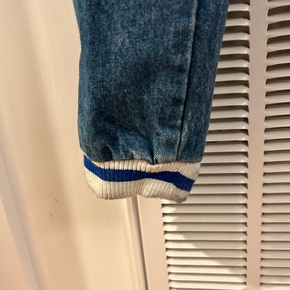 VTG 1980s Y2K SLICK JEANS elastic waist cuff high waist - Picture 3 of 6